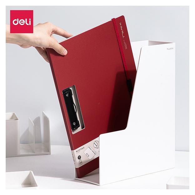 Папка-планшет Deli Nusign NS178RED A4 полипропилен красный фото 2