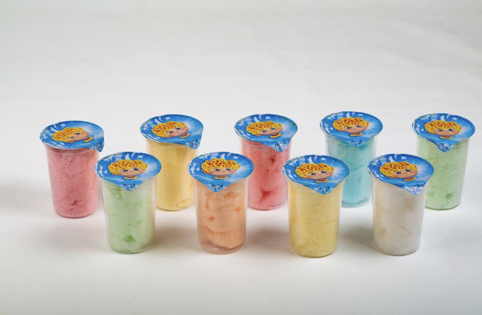 Сахарная вата клубничная «Стёпка», 15 гр, опт фото 1