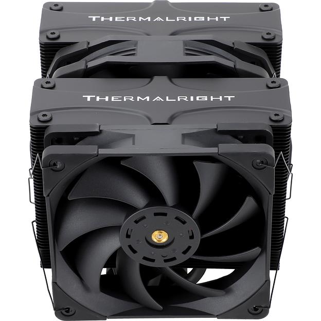 Устройство охлаждения(кулер) Thermalright Frost Commander 140 Black Soc-AM5/AM4/1151/1200/2066/2011/1700 4-pin 29.6dB Al+Cu 1000gr Ret фото 5