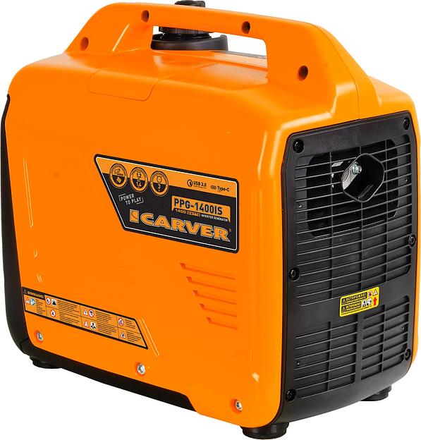 Генератор Carver PPG-1400IS 1.4кВт фото 2