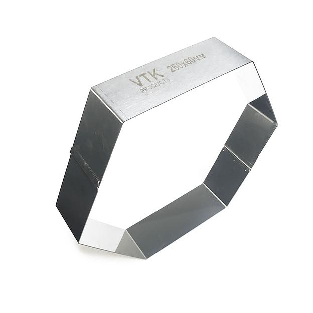 Форма-резак шестигранник 260х60 мм фото 1