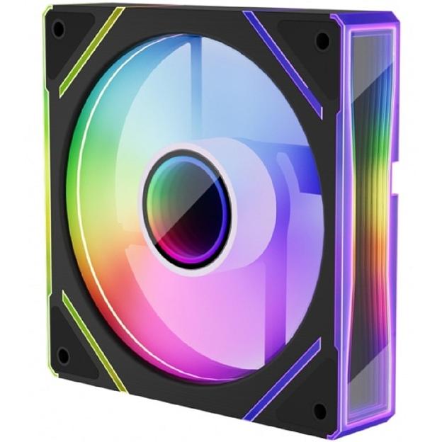 1STPLAYER FC(AP)-BK-1IN1 Black 120mm, ARGB, PWM, 600-1800rpm, 3pin фото 1