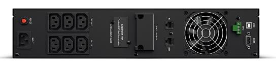 ИБП CyberPower OLS1500ERT2U, Rackmount, Online, 1500VA/1350W, 6IEC-320 С13 розеток, USB&Serial, RJ11/RJ45, SNMPslot, LCD дисплей, Black, 0.5х0.8х0.2м., 22кг. CyberPower OLS1500ERT2U фото 4