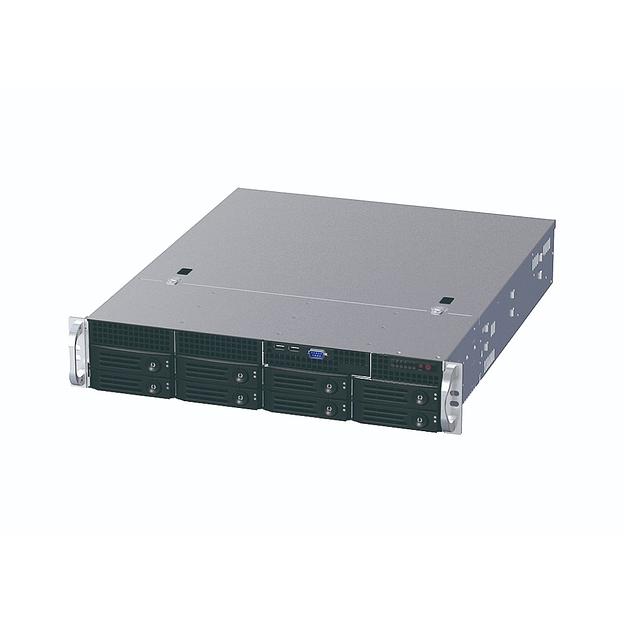 Ablecom ABM-CS-R25-31P 2U rackmount, 8+1 trays, 550W CRPS PSU(1+1) / 21" depth chassis / Supports ATX, Micro-ATX and Mini-ITX motherboards фото 1