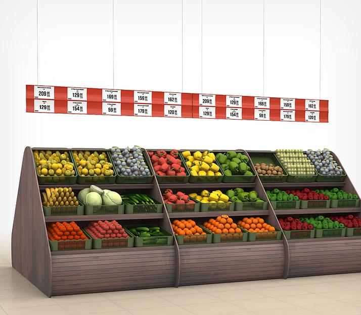 Прайсборд пластиковый для ценников и постеров А4-А5 PRICEBOARD A5 фото 1