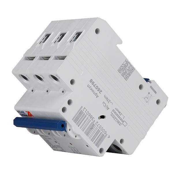 Выключатель автоматический модульный 3п C 40А 6кА OptiDin BM63-3C40-УХЛ3 КЭАЗ 260798 фото 5