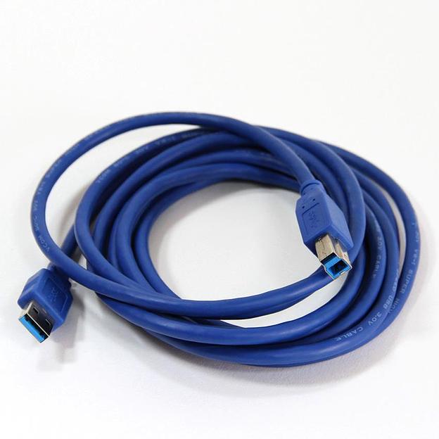 Кабель USB3 AM-BM 3M VUS7070-3M VCOM фото 1