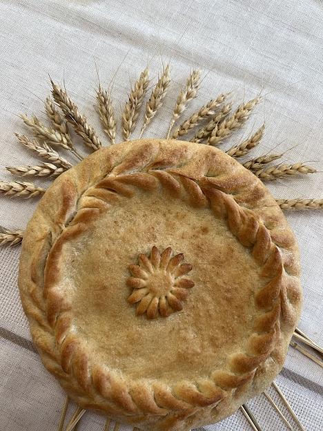 Пирог сытный Пекарня Ахмадуллиных с мясом и рисом, 550 г фото 2