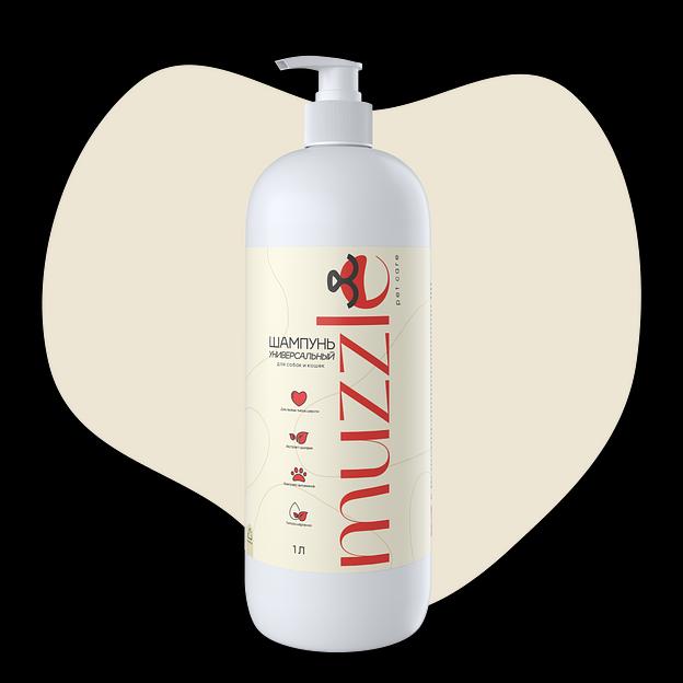 Универсальный шампунь для собак и кошек Muzzle 1000 мл ОПТ фото 1