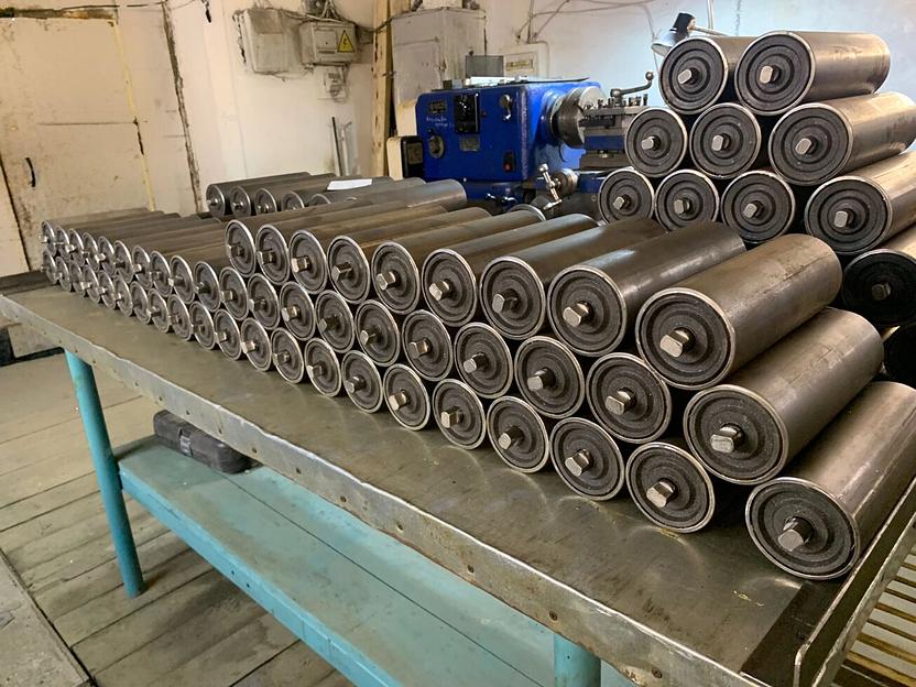 Конвейерные ролики усиленные, диаметр 89, длина 250 мм фото 1