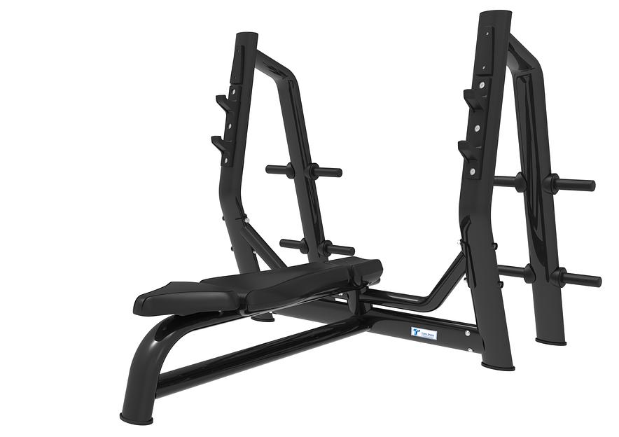 Тренажер олимпийская горизонтальная скамья TZ-X6023 фото 1