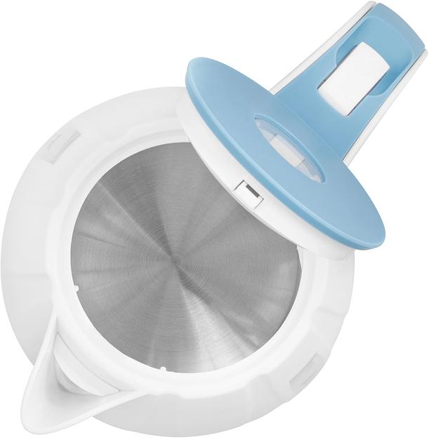 Чайник электрический Vitek VT-7031 1.7л. 2200Вт белый корпус: пластик фото 2