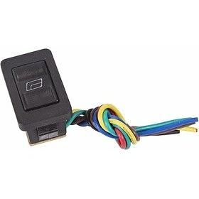 Rexant 36-4430 Выключатель (стеклоподъемника) клавишный 12V 20А (6с) (ON)-OFF-(ON) черный с подсветкой и проводом фото 1