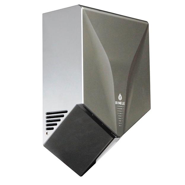 Сушилка для рук высокоскоростная ВINELE S-TURBO (ABS пластик, серебро) фото 2