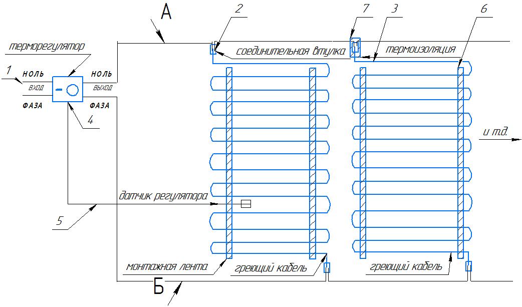Одножильный углеволоконный карбоновый греющий кабель (10 метров) 12к 33 Ом/м фото 2