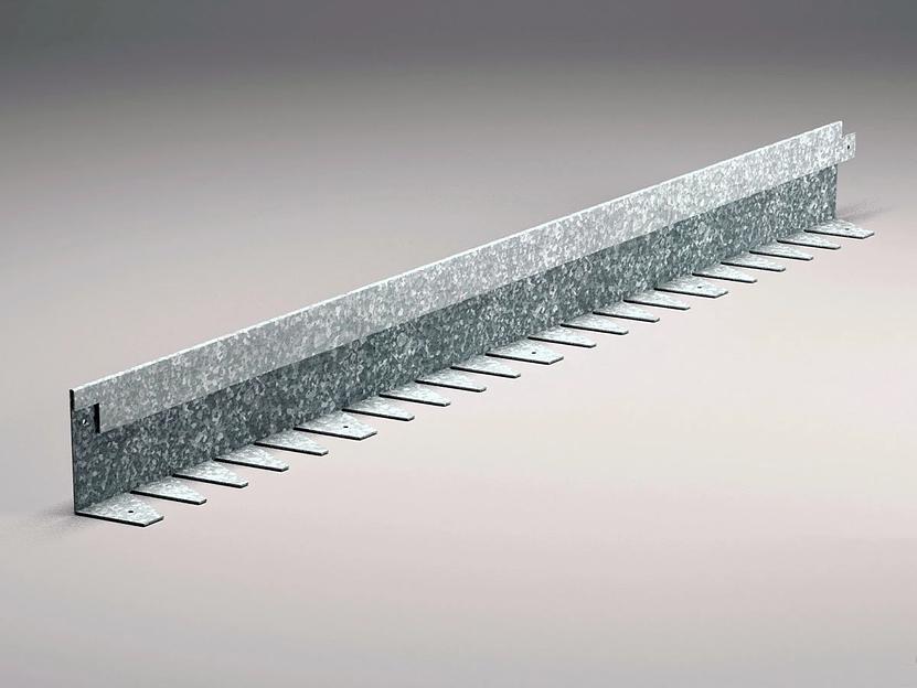 Металлический бордюр 1200х250х70х1,5 мм фото 1