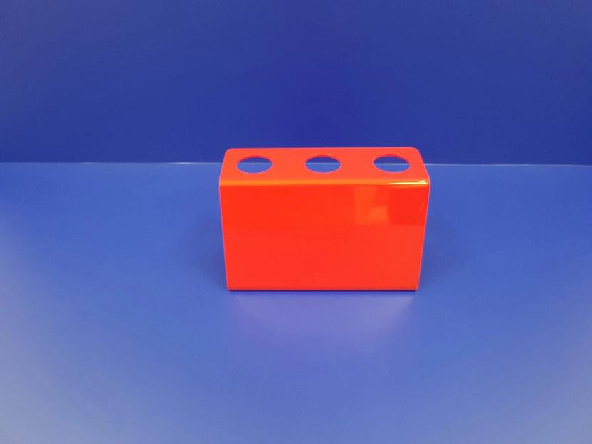 Подставка для трех рожков мороженого.(красная) фото 2