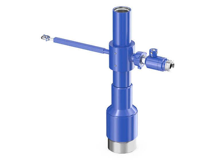 Головка цементировочная универсальная для цементирования с вращением с верхним силовым приводом (ВСП) ГЦУ-102Р3 фото 1