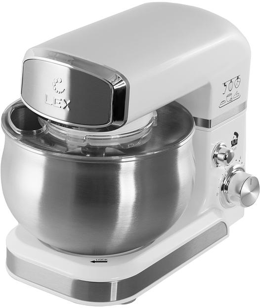 Миксер планетарный Lex LXMX 4133 1000Вт белый фото 8