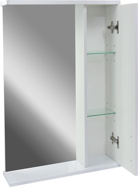 Зеркало-шкаф Эко 55 DORATIZ 2712.534, белый, правый фото 3