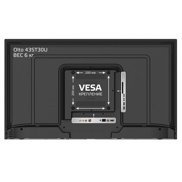43" Телевизор UHD OLTO 43ST30U AOSP 11 фото 2