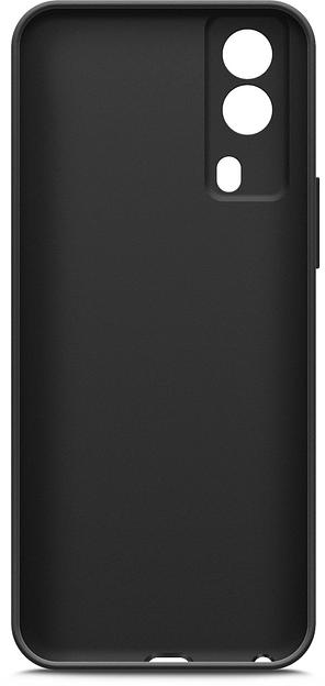 Чехол (клип-кейс) BoraSCO для Vivo Y53S Silicone Case черный (40725) фото 2