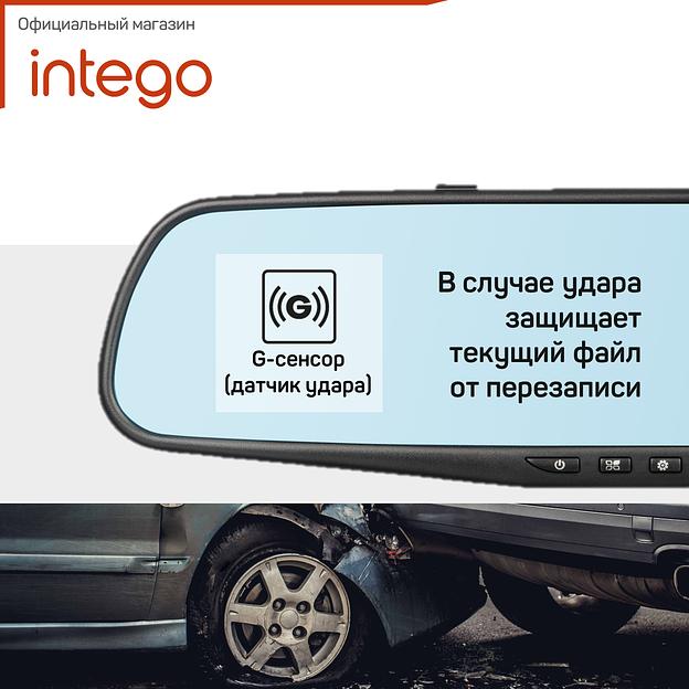Видеорегистратор зеркало Intego Basic VX-410MR, опт фото 5