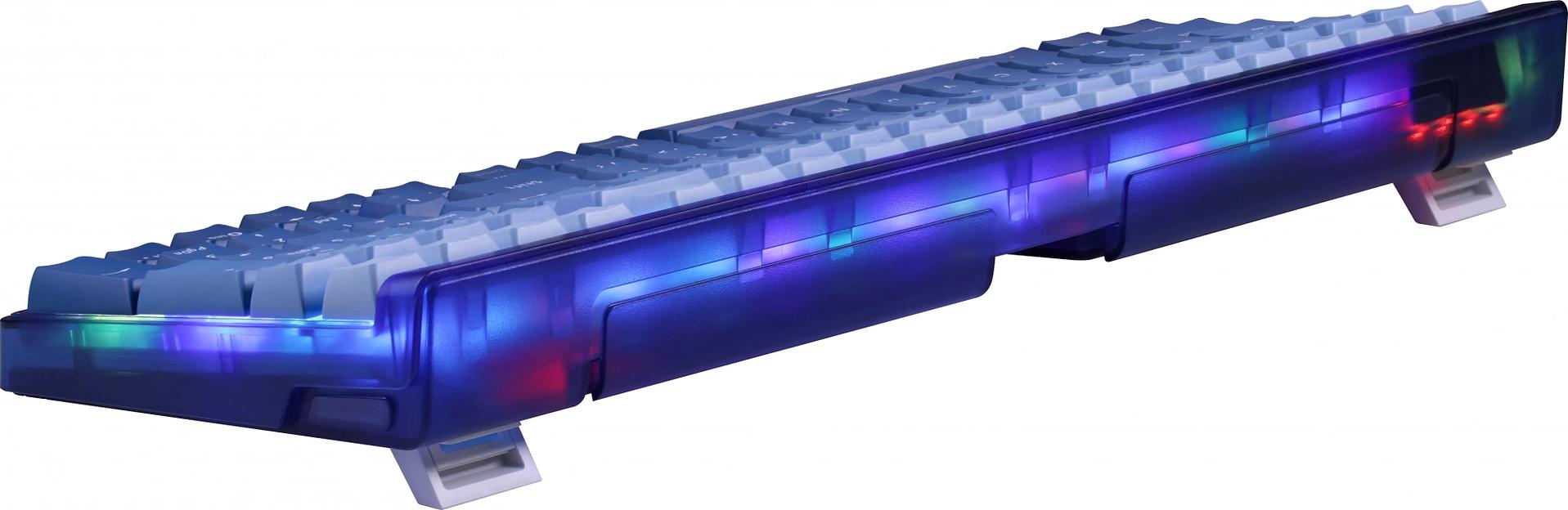 Клавиатура Redragon Garen Pro механическая синий USB беспроводная BT/Radio Multimedia for gamer LED (71745) кабель 1.5м фото 5