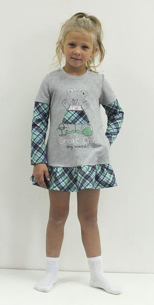 Платье для девочки 397п/278 ОПТ фото 2