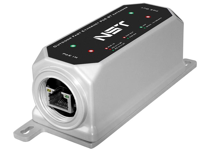 Уличный PoE удлинитель New System Technologies (NST) NS-EX-1FP/W фото 1