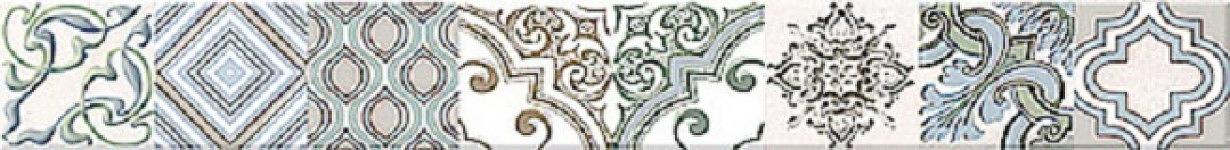 Плитка керамическая AZORI Nuvola 505x62 Selena Бордюр фото 1