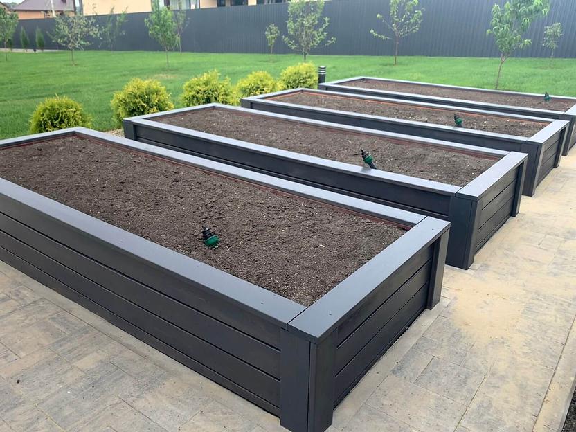 Изготовление и монтаж приподнятых грядок (Французские огородики) фото 1