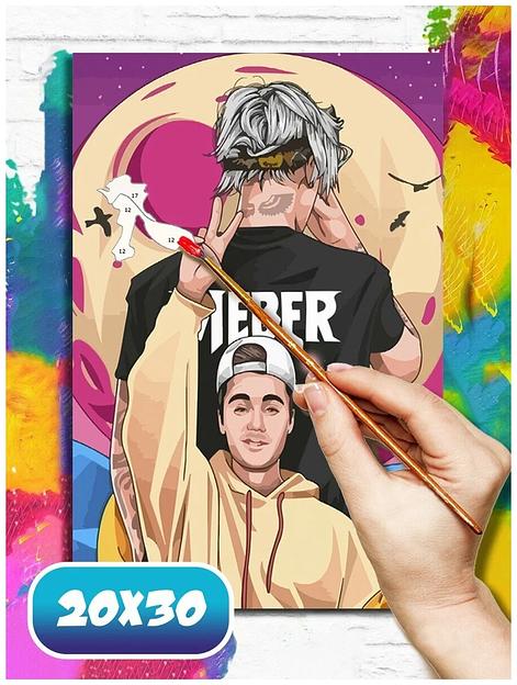 Картина по номерам на холсте 20×30 см в ассортименте ОПТ фото 8