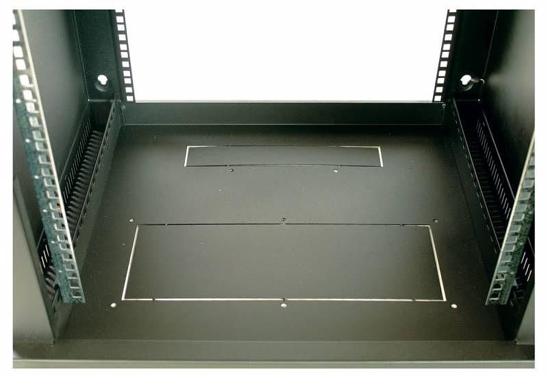 Шкаф коммутационный ЦМО ШРН-Э-6.350.1 6U 600x350мм пер.дв.стал.лист несъемн.бок.пан. серый фото 4