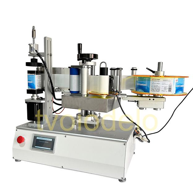 Полуавтоматический этикетировщик для квадратной тары фото 2