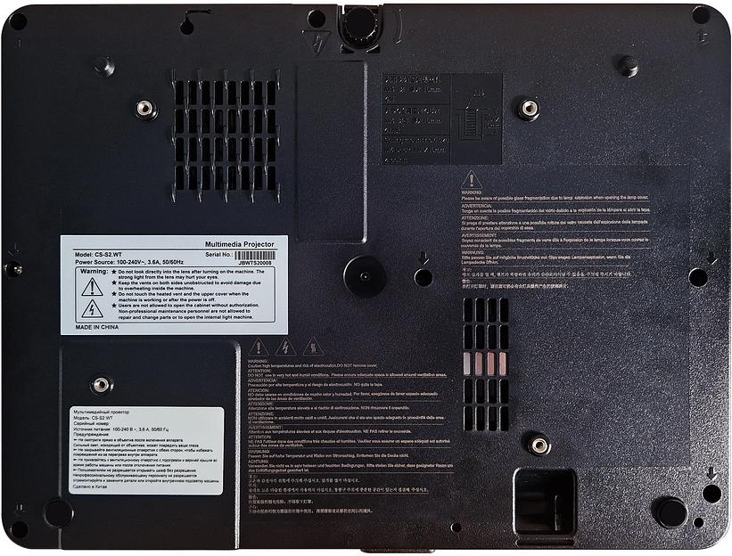 Проектор Cactus CS-S3.WT 3LCD 43000Lm LS 4300Lm ANSI (1280x1024) 15000:1 ресурс лампы:10000часов 1xUSB typeA 2xHDMI 4.7кг фото 7