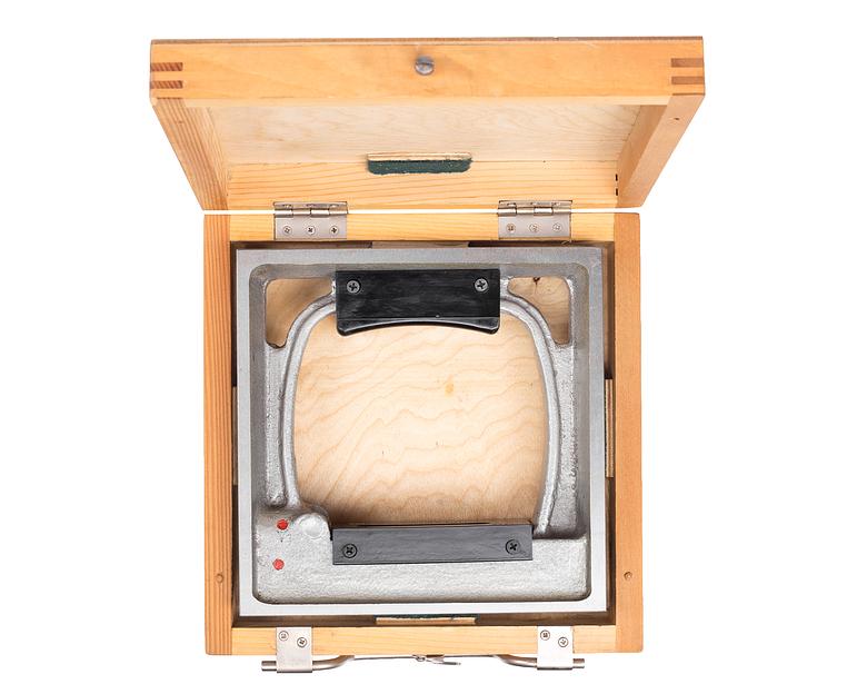 Уровень рамный  250мм 0.05мм/м Калибр с повер. с поверкой фото 3