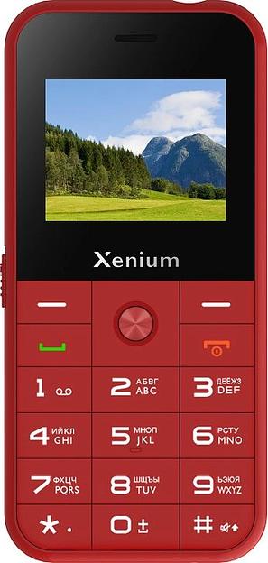 Мобильный телефон Xenium X718 красный моноблок 2Sim 1.77" 128x160 Spreadtrum ThreadX RTOS 0.3Mpix GSM900/1800 MP3 фото 2