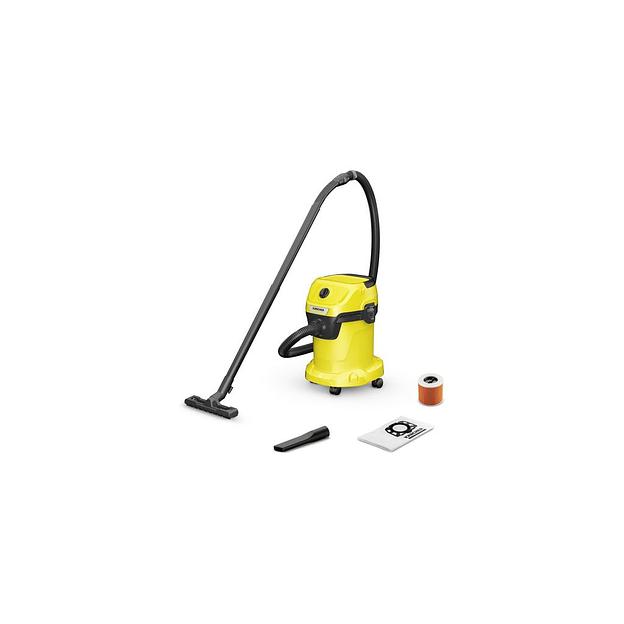 Строительный пылесос Karcher WD 3 V-17/4/20, желтый [1.628-127.0] фото 1