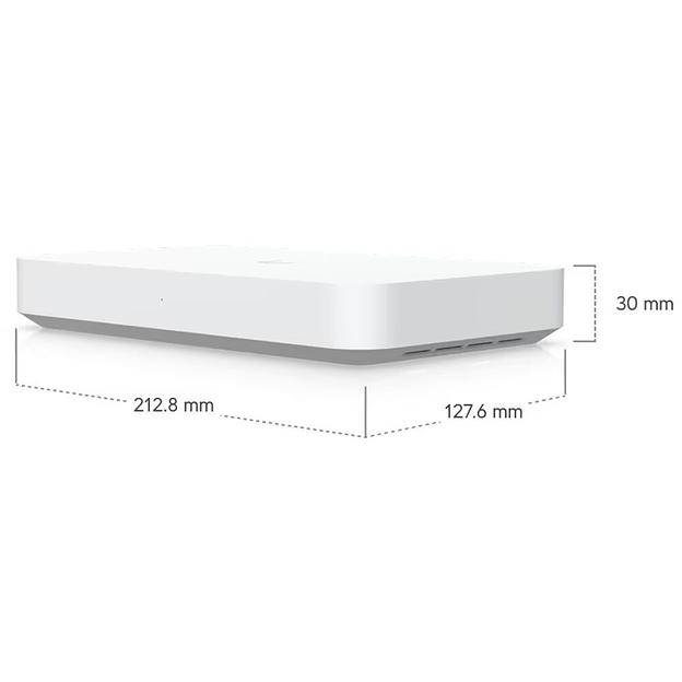 Ubiquiti UniFi Gateway Fiber Маршрутизатор 4 ядра (2,2 ГГц), 4х 2.5G RJ45, 1х 10G RJ45, 2х 10G SFP+ фото 6