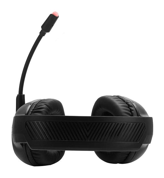 Наушники с микрофоном Оклик HS-L930G SNORTER черный 2м мониторные USB оголовье (HS-L930G) фото 5