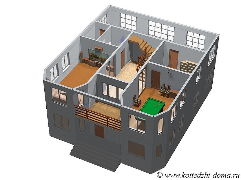 Коттедж 425 м² РП-314 под заказ фото 2