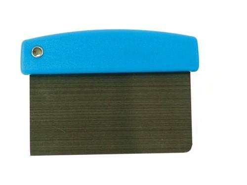 Скребок (разделитель для теста) h=11 см. раб.часть 7,5*14,8 см. нерж. Gimetal /1/6/ фото 1