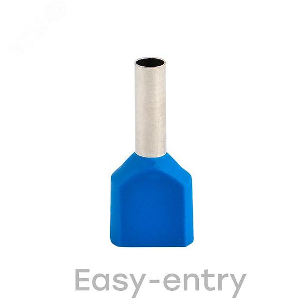 Наконечник штыревой втулочный изолированный НШвИ(2) 2.5-10 (50шт) фото 3