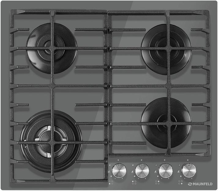 Газовая варочная поверхность Maunfeld EGHG.64.63CDGR/G графит фото 2