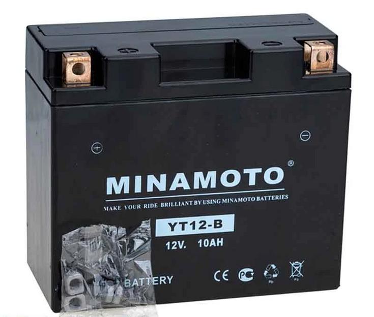 Мотоаккумулятор YT12-B ОПТ фото 1