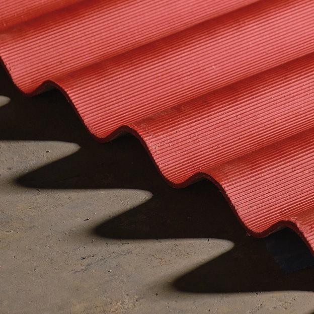 Восьмиволновой шифер BF Tech 5.8 ГОСТ, красный фото 1