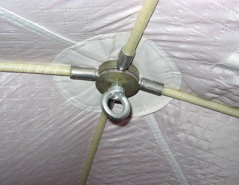 Палатка Медведь куб 4, 215х215х200 см. фото 8