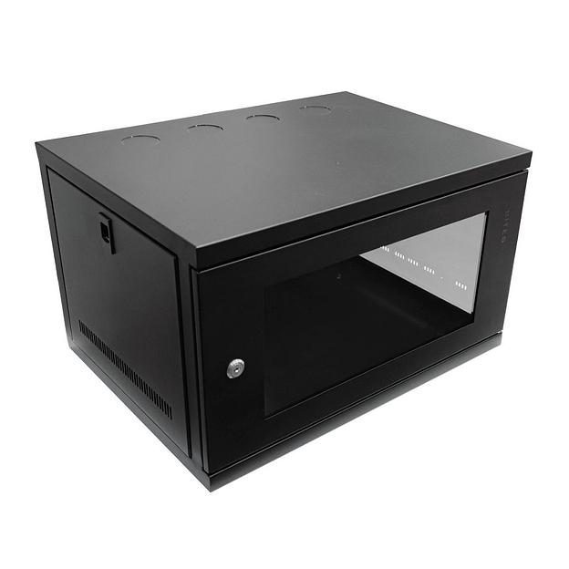 5bites Шкаф телекоммуникационный TC5405-06B 6U / 540*400 / WALL / BLACK фото 1