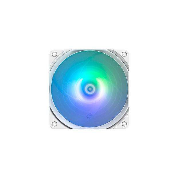 Вентилятор Zalman ZM-AF120R Reverse, 120мм, 4-pin, 1500об/мин, 24.3 дБ, ARGB, белый, Ret [zm-af120r argb white] фото 1